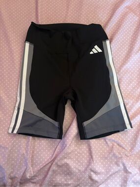adidas Black & Gray women’s  Athletic Bike Shorts